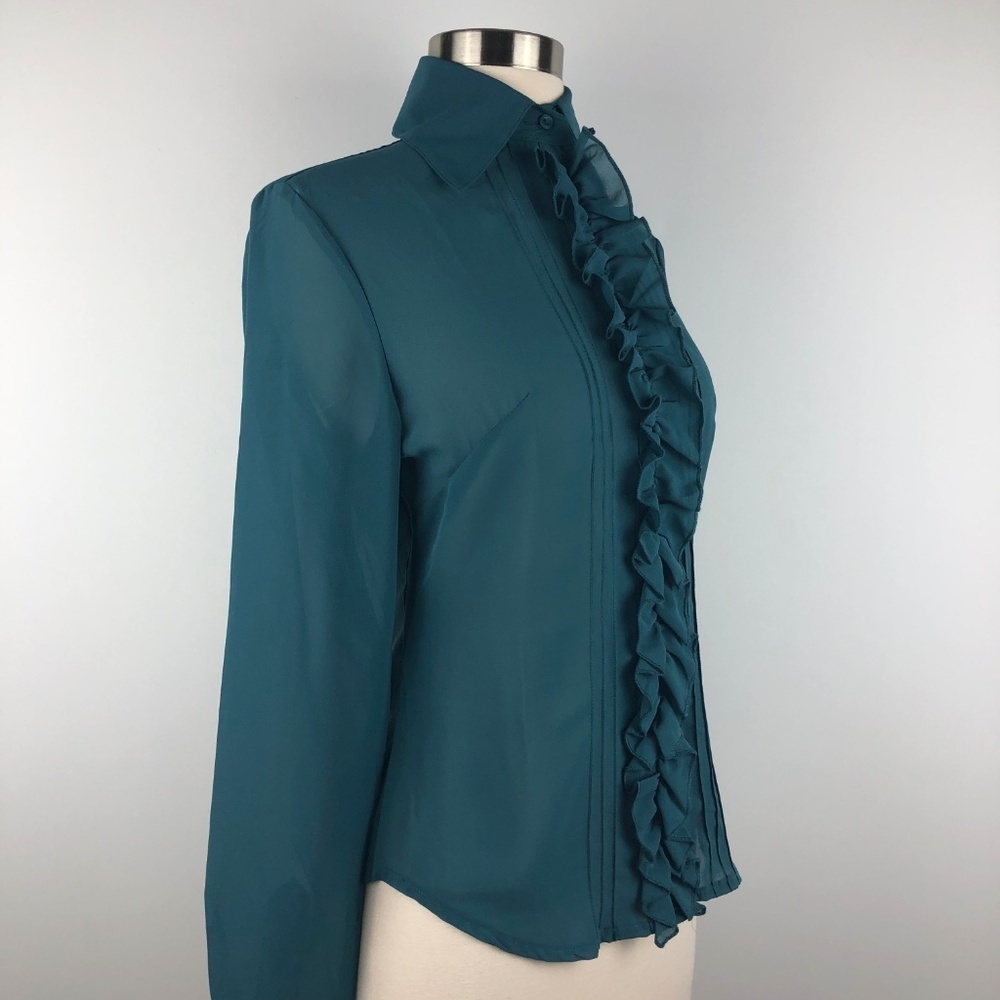 Tess Ruffle Blouse Size 4 - Picture 5 of 7